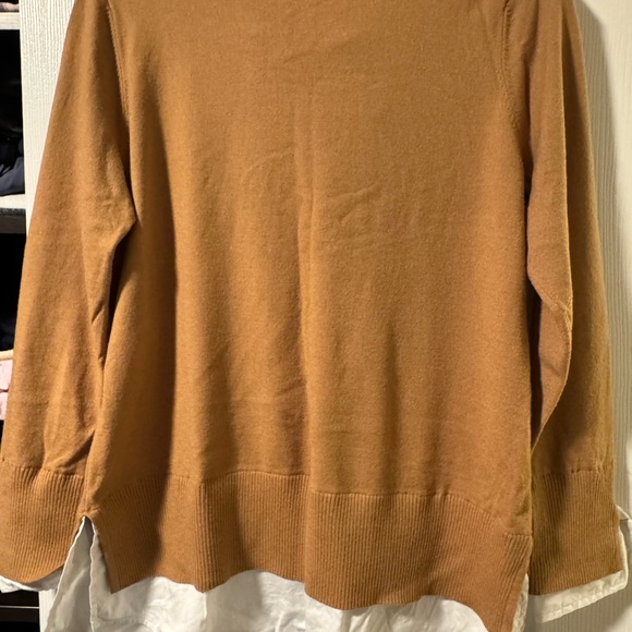 Knit And Woven Pullover Sweater size 1 M/8 - Picture 4 of 8